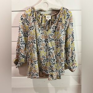 💛SWILDENS  – Floral Blouse Size 40